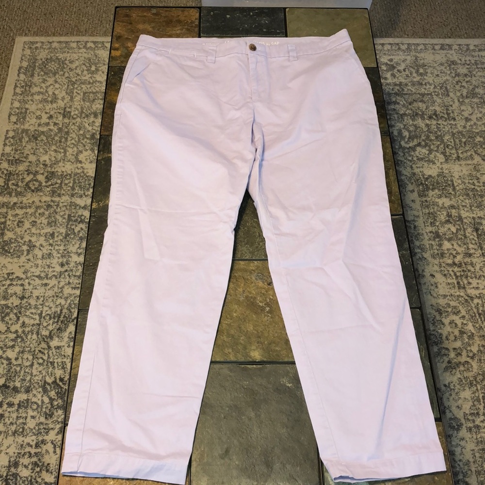 Comfy straight leg lavender pants! 💞